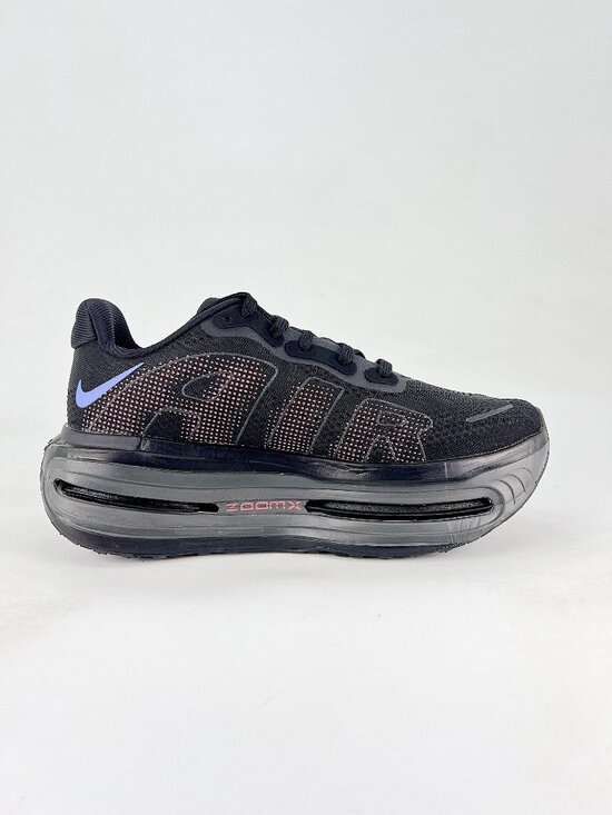 Nike Vomero Premium Black Sneakers with Lavender Swoosh main image 4